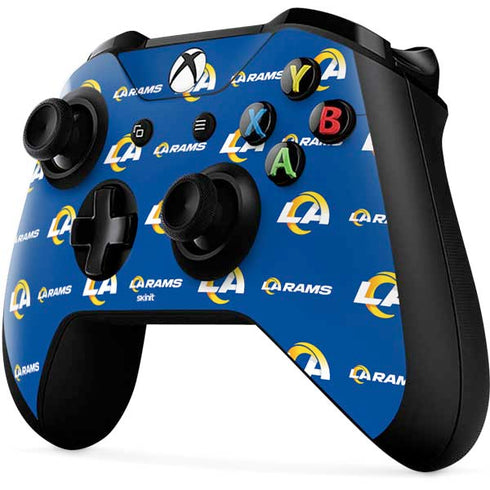 NFL Los Angeles Rams Blitz Series Xbox One X Controller Skin
