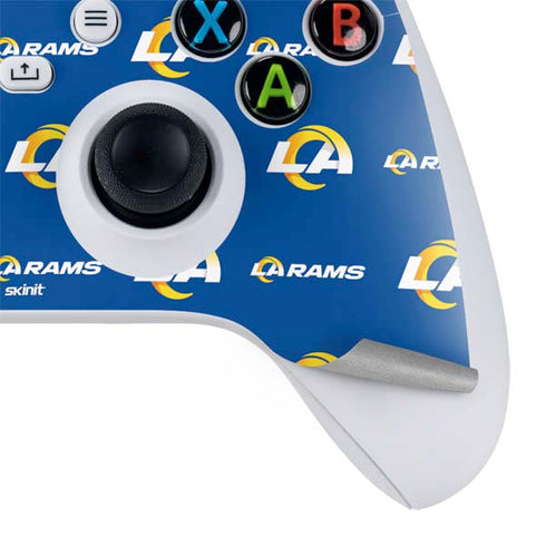 NFL Los Angeles Rams Blitz Series Xbox Series S Controller Skin