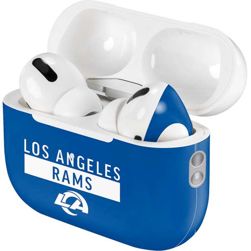 NFL Los Angeles Rams Blue Performance Series AirPods Pro 2nd Gen Skin