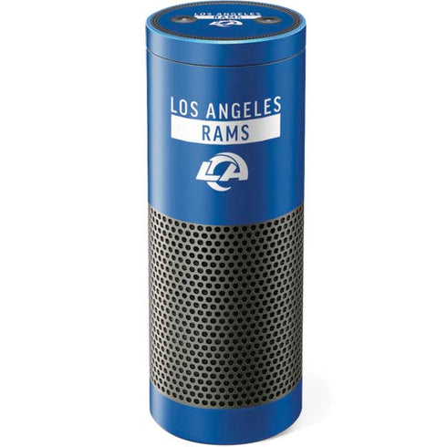 NFL Los Angeles Rams Blue Performance Series Amazon Echo Skin