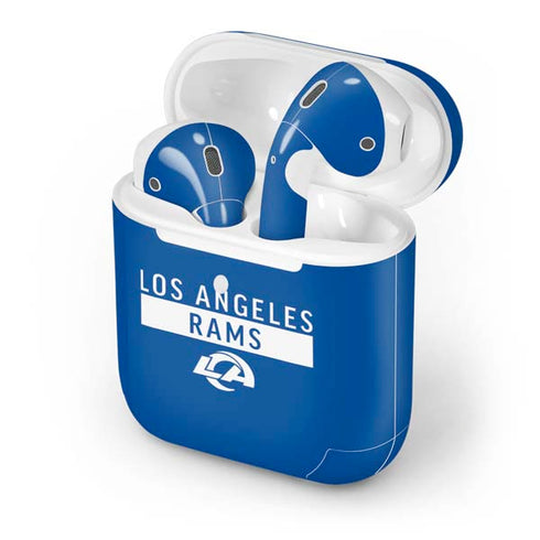NFL Los Angeles Rams Blue Performance Series Apple AirPods 2 Skin