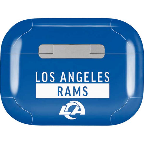 NFL Los Angeles Rams Blue Performance Series Apple AirPods Pro Skin
