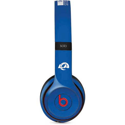 NFL Los Angeles Rams Blue Performance Series Beats Solo 2 Wireless Skin