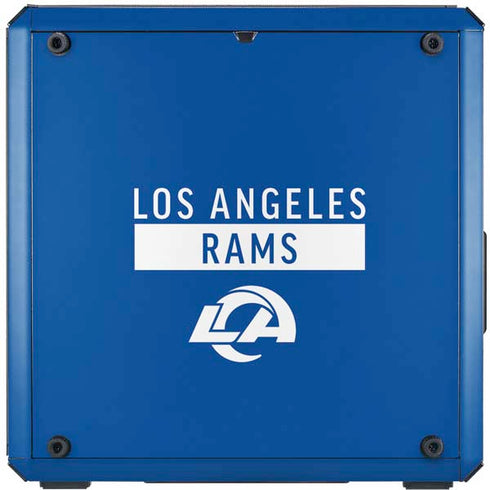 NFL Los Angeles Rams Blue Performance Series Cooler Master MasterBox Q300L Mini Tower Skin