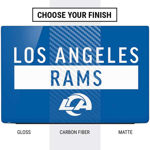NFL Los Angeles Rams Blue Performance Series Dell Vostro Skin