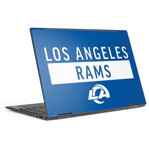 NFL Los Angeles Rams Blue Performance Series HP Envy Skin