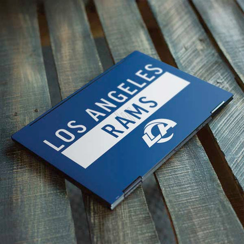 NFL Los Angeles Rams Blue Performance Series HP Envy Skin