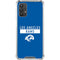 NFL Los Angeles Rams Blue Performance Series Galaxy A32 5G Clear Case