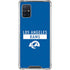 NFL Los Angeles Rams Blue Performance Series Galaxy A51 5G Clear Case