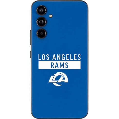 NFL Los Angeles Rams Blue Performance Series Galaxy A54 5G Skin