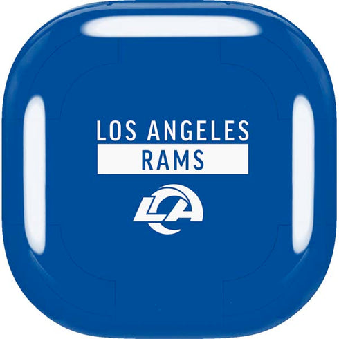 NFL Los Angeles Rams Blue Performance Series Galaxy Buds Live Skin