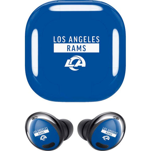 NFL Los Angeles Rams Blue Performance Series Galaxy Buds Pro Skin