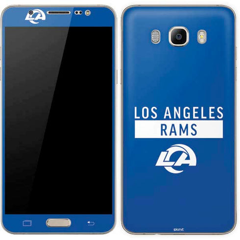 NFL Los Angeles Rams Blue Performance Series Galaxy J7 Skin