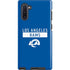 NFL Los Angeles Rams Blue Performance Series Galaxy Note 10 Pro Case
