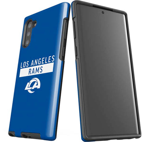 NFL Los Angeles Rams Blue Performance Series Galaxy Note 10 Pro Case