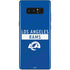 NFL Los Angeles Rams Blue Performance Series Galaxy Note 8 Skin