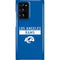 NFL Los Angeles Rams Blue Performance Series Galaxy Note20 Ultra 5G Lite Case