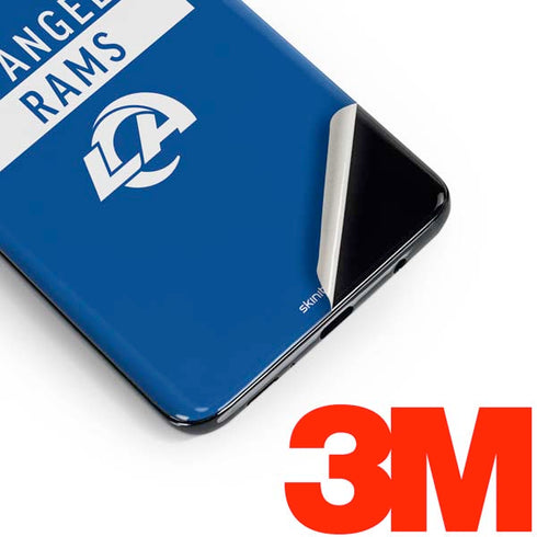 NFL Los Angeles Rams Blue Performance Series Galaxy S10 Plus Skin
