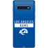 NFL Los Angeles Rams Blue Performance Series Galaxy S10 Skin