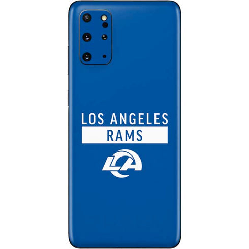 NFL Los Angeles Rams Blue Performance Series Galaxy S20 Plus Skin