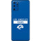 NFL Los Angeles Rams Blue Performance Series Galaxy S20 Plus Skin