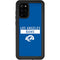 NFL Los Angeles Rams Blue Performance Series Galaxy S20 Plus Waterproof Case