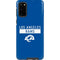 NFL Los Angeles Rams Blue Performance Series Galaxy S20 Pro Case