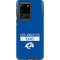 NFL Los Angeles Rams Blue Performance Series Galaxy S20 Ultra 5G Pro Case