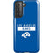 NFL Los Angeles Rams Blue Performance Series Galaxy S21 5G Pro Case