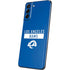 NFL Los Angeles Rams Blue Performance Series Galaxy S21 5G Skin