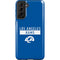 NFL Los Angeles Rams Blue Performance Series Galaxy S21 FE Pro Case