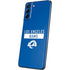 NFL Los Angeles Rams Blue Performance Series Galaxy S21 Plus 5G Skin