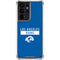 NFL Los Angeles Rams Blue Performance Series Galaxy S21 Ultra 5G Clear Case