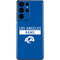 NFL Los Angeles Rams Blue Performance Series Galaxy S21 Ultra 5G Skin