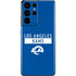 NFL Los Angeles Rams Blue Performance Series Galaxy S21 Ultra 5G Skin