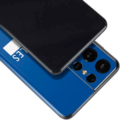 NFL Los Angeles Rams Blue Performance Series Galaxy S21 Ultra 5G Skin