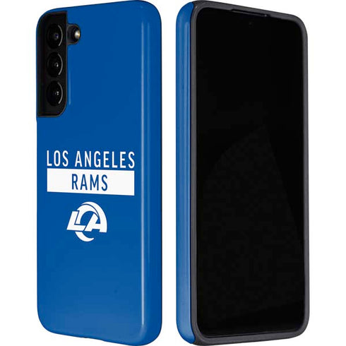 NFL Los Angeles Rams Blue Performance Series Galaxy S22 Plus Pro Case