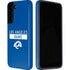 NFL Los Angeles Rams Blue Performance Series Galaxy S22 Plus Pro Case