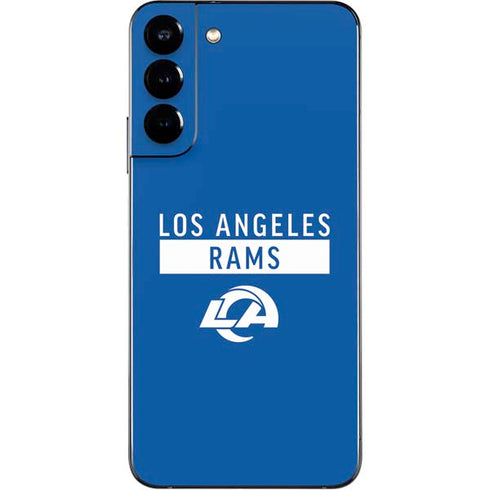 NFL Los Angeles Rams Blue Performance Series Galaxy S22 Plus Skin