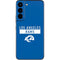 NFL Los Angeles Rams Blue Performance Series Galaxy S22 Skin