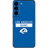 NFL Los Angeles Rams Blue Performance Series Galaxy S22 Skin