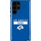 NFL Los Angeles Rams Blue Performance Series Galaxy S22 Ultra Pro Case