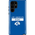 NFL Los Angeles Rams Blue Performance Series Galaxy S22 Ultra Pro Case