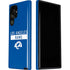 NFL Los Angeles Rams Blue Performance Series Galaxy S22 Ultra Pro Case