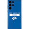 NFL Los Angeles Rams Blue Performance Series Galaxy S22 Ultra Skin