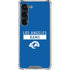 NFL Los Angeles Rams Blue Performance Series Galaxy S23 Clear Case