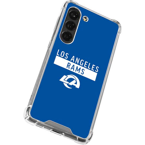 NFL Los Angeles Rams Blue Performance Series Galaxy S23 Clear Case