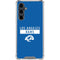 NFL Los Angeles Rams Blue Performance Series Galaxy S23 FE Clear Case