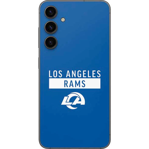 NFL Los Angeles Rams Blue Performance Series Galaxy S23 FE Skin