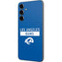 NFL Los Angeles Rams Blue Performance Series Galaxy S23 FE Skin
